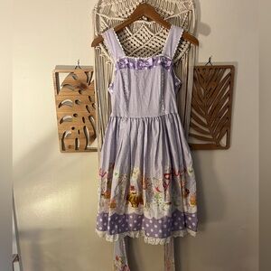 Body Line Angels Cupcakes Tea Party Lolita Japanese Dress Purple Medium